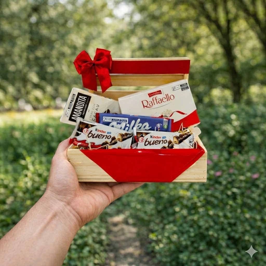 Cesta Chocolate Carinho