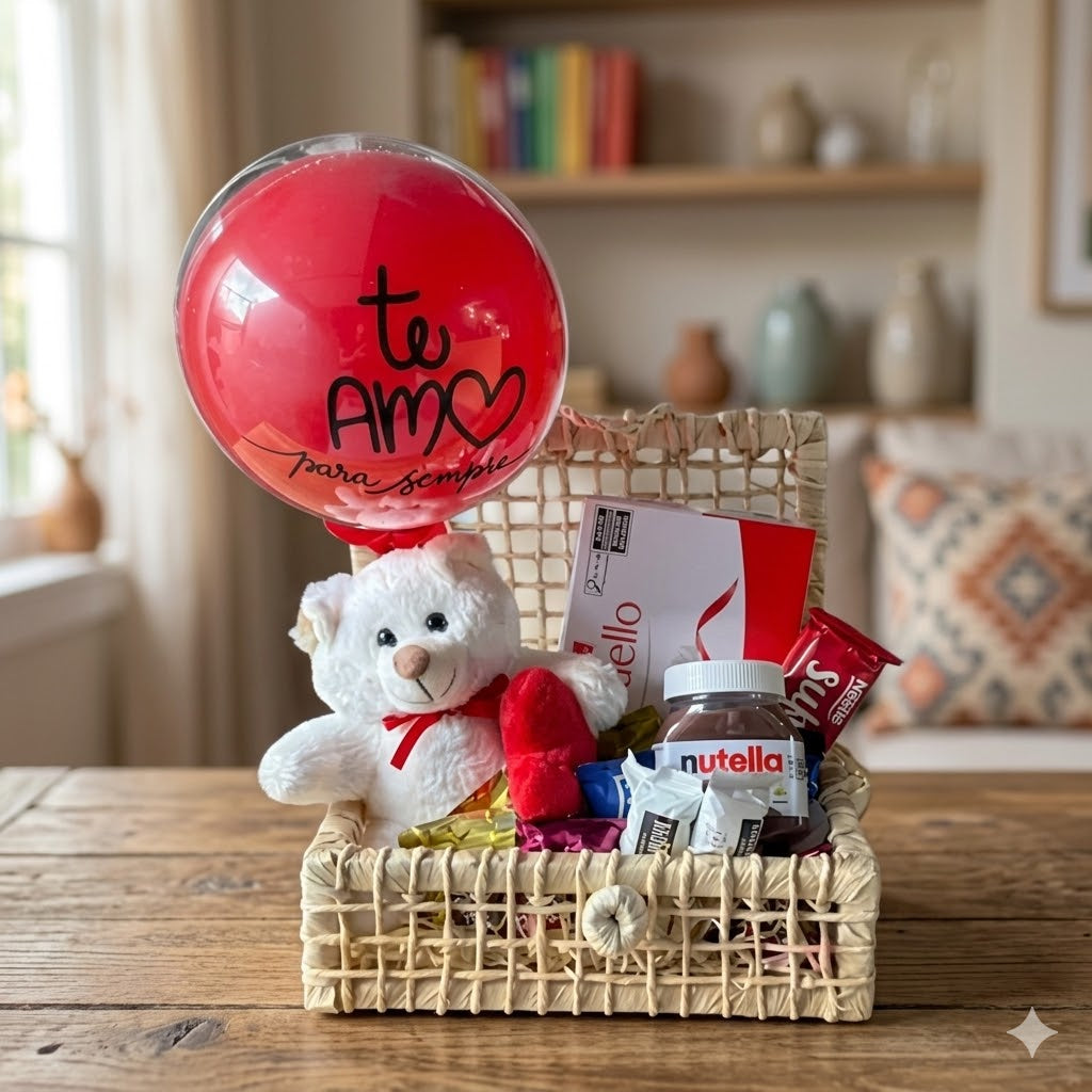 Baú de Luxo Te Amo Para Sempre